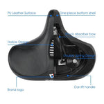 Bike Saddle Ergonomic Ventilated Memory Foam