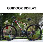 Bike Saddle Memory Foam Dual Shock Absorption Waterproof Non-Slip