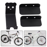 Bike Wall Mount Pedal Hook Space-Saving 150 lb Capacity