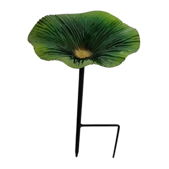 Bird Feeder Stake Hand-Painted Weather-Resistant Iron