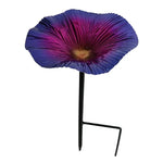 Bird Feeder Stake Hand-Painted Weather-Resistant Iron