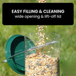 Bird Feeder Weight-Activated Spinning Perch 5-Pound Capacity