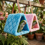 Bird Hammock Soft Fabric Enclosed Tent Cage-Mounted