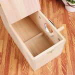 Bird Nesting Box Paulownia Wood Reinforced Entrance Removable Top