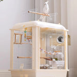 Bird Nesting Box Paulownia Wood Reinforced Entrance Removable Top
