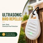Bird Repeller Ultrasonic Rechargeable USB-C Three Modes