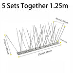 Bird Spikes 304 Stainless Steel Flexible & Trimmable