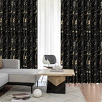 Blackout Curtains Opaque Privacy Grommet Top Patterned