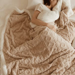 Blanket Plush Flannel Lightweight & Machine-Washable