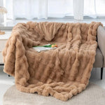 Blanket Plush Fleece Anti-Pilling Machine Washable