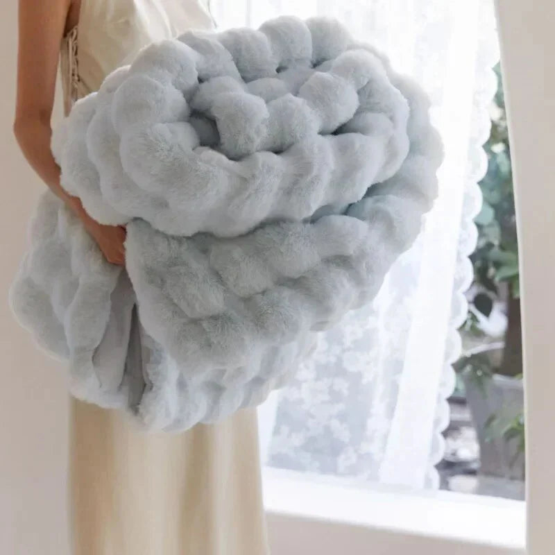 Blanket Plush Fleece Anti-Pilling Machine Washable