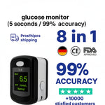 Blood Glucose Monitor Non-Invasive 5-Second Digital Readout