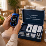 Blood Glucose Monitor Non-Invasive Needle-Free Daily Tracking