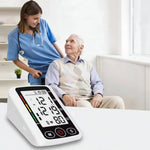 Blood Pressure Monitor Backlit LCD Reading Memory Function