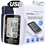 Blood Pressure Monitor Backlit LCD Reading Memory Function