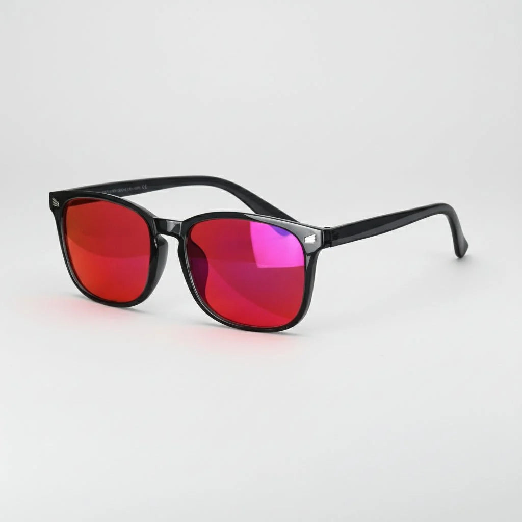 Blue Light Blocking Glasses Red Orange & Yellow Lenses Polarized Option