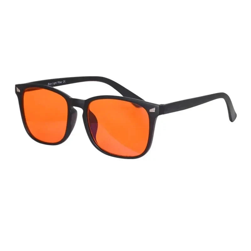 Blue Light Blocking Glasses Red Orange & Yellow Lenses Polarized Option