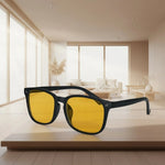 Blue Light Blocking Glasses Red Orange & Yellow Lenses Polarized Option