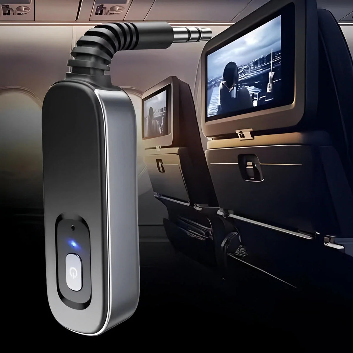 Bluetooth Audio Adapter Transmitter & Receiver Bluetooth 5.1 Rechargeable