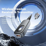 Bluetooth Audio Adapter Transmitter & Receiver Bluetooth 5.1 Rechargeable