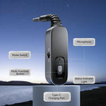 Bluetooth Audio Adapter Transmitter & Receiver Bluetooth 5.1 Rechargeable