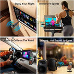 Bluetooth Audio Adapter Transmitter & Receiver Bluetooth 5.1 Rechargeable
