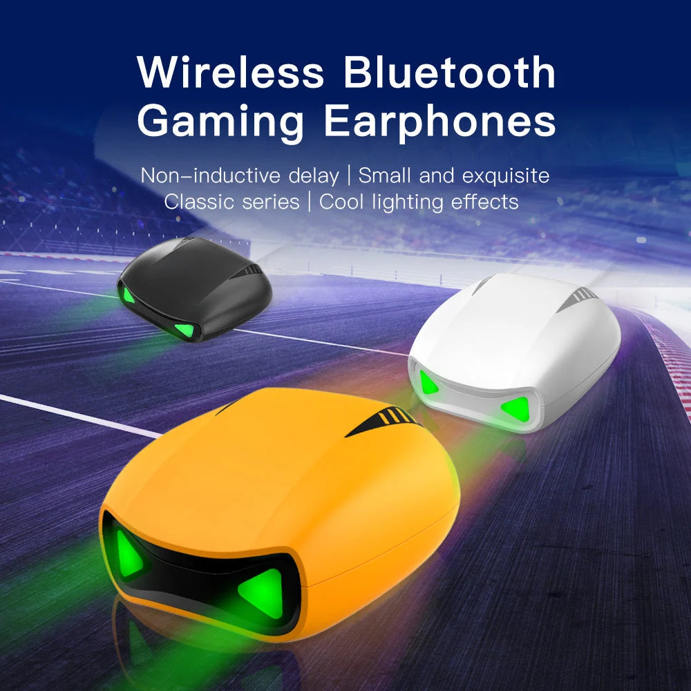 Bluetooth Earbuds True Wireless Built-In Microphone Charging Case