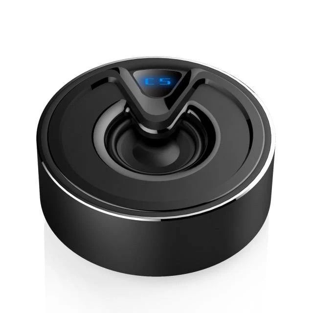 Bluetooth Speaker Compact Metal Waterproof TF Card Playback