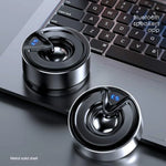Bluetooth Speaker Compact Metal Waterproof TF Card Playback