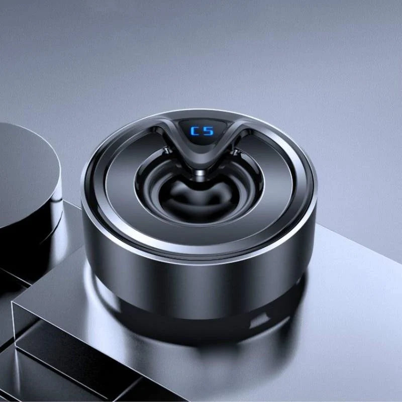 Bluetooth Speaker Compact Metal Waterproof TF Card Playback