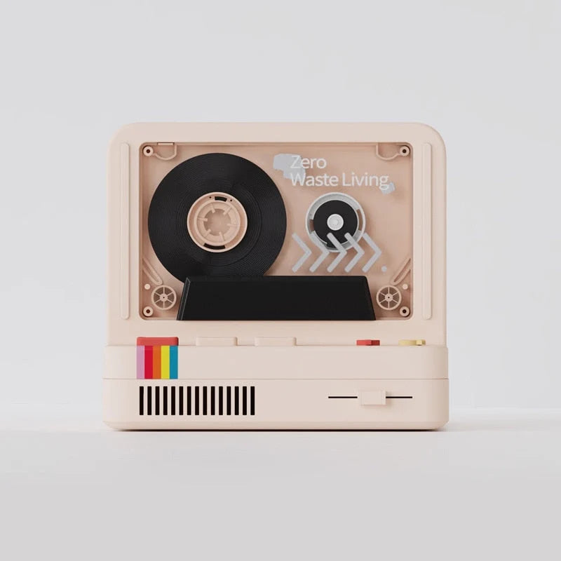 Bluetooth Speaker Retro Cassette Player FM Radio