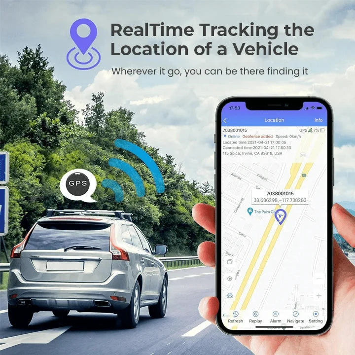 Bluetooth Tracker Magnetic Real-Time Alerts