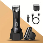 Body Hair Trimmer USB Rechargeable Cordless Travel-Friendly