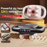 Body Massager Multi-Head Deep-Tissue Dual-Handle