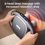 Body Massager Multi-Head Deep-Tissue Dual-Handle