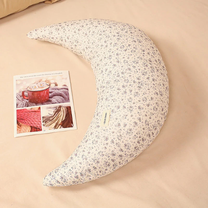 Body Pillow Floral Pattern Soft PP Cotton Filling 29.5 Inch Length