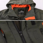Bomber Jacket Lightweight Breathable Polyester-Cotton