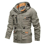Bomber Jacket Lightweight Breathable Polyester-Cotton