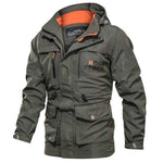 Bomber Jacket Lightweight Breathable Polyester-Cotton
