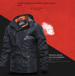 Bomber Jacket Lightweight Breathable Polyester-Cotton