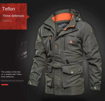 Bomber Jacket Lightweight Breathable Polyester-Cotton
