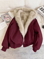 Bomber Jacket Soft Faux Fur Warmth