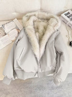 Bomber Jacket Soft Faux Fur Warmth