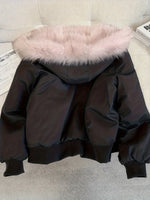 Bomber Jacket Soft Faux Fur Warmth