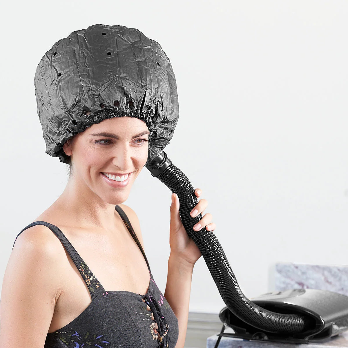 Bonnet Hair Dryer Ionic Technology Four Heat Settings
