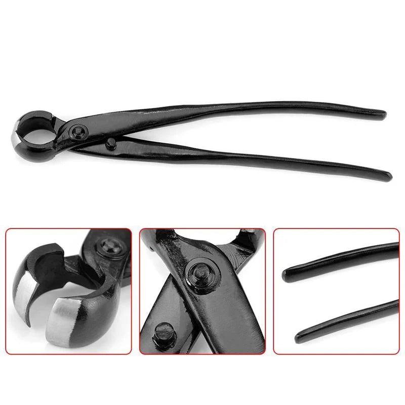 Bonsai Branch Cutter Manganese Steel Concave Blade Ergonomic Handles