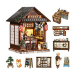 Book Nook Kit Japanese Pub Scene Warm LED