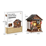 Book Nook Kit Japanese Pub Scene Warm LED