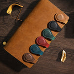 Bookmarks Genuine Leather Magnetic Set of 2