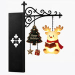 Bookshelf Lamp Christmas Hanging Design Warm LED Glow
